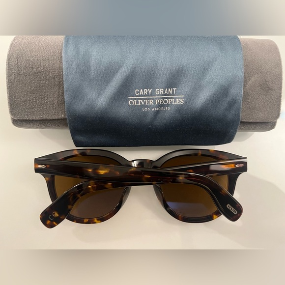Oliver Peoples CARY GRANT Sun Bordeaux in DM-2/ Brown MSRP$562 Rare Find - Picture 3 of 10